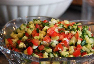 Make a Light and Refreshing Persian Shirazi Salad